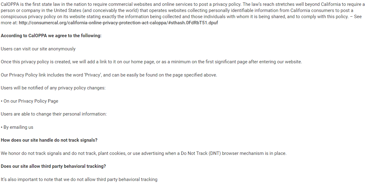 California Workers Compensation Injury Lawyers - Privacy Policy 4
